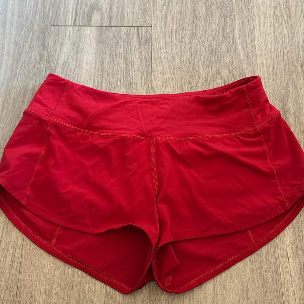 Lululemon Red Shorts Size 4